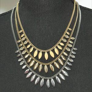 WHBM Mixed Metals Necklace